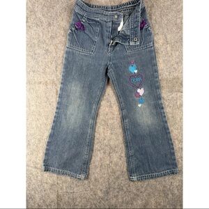 Vintage Nickelodeon Dora the Explorer Jeans Girls Size 4T Blue Denim Embroidered